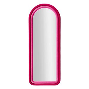 Imagine Oglinda decorativa Cloe, Mauro Ferretti, 60x160 cm, MDF/rama acoperita cu catifea, fucsia