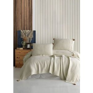 Imagine Set cuvertura pique dubla, L'essentiel Maison, Hermes, Bej