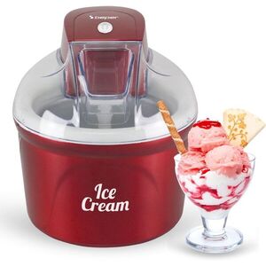 Imagine Aparat de facut inghetata si sorbet Beper, 12 W, 20x23 cm, ABS, rosu