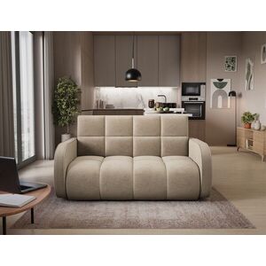 Imagine Canapea extensibila 3 locuri ELTAP, Deverio, 154x103x83 cm, lemn/poliester, bej