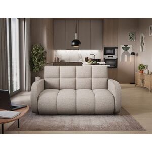 Imagine Canapea extensibila 3 locuri ELTAP, Deverio, 154x103x83 cm, lemn/poliester, bej deschis