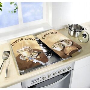 Imagine Set 2 protectii universale pentru aragaz Wenko Coffee