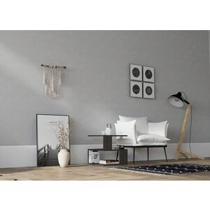 Imagine Consola, Hanah Home, Lord, 150x80x30 cm, Antracit / Argintiu