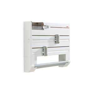 Imagine Suport pentru role de hartie/folie aluminiu/folie plastic, Leifheit, Parat Plus, plastic, alb