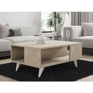 Imagine Masuta de cafea, Hanah Home, Yuka, 90x39.5x60 cm, Travertin