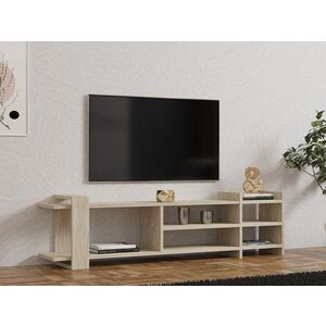 Imagine Comoda TV, Hanah Home, Zeyna, 156x40x29.6 cm, Travertin