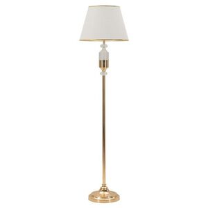 Imagine Lampadar Gipsy, Mauro Ferretti, 1 x E27, 40W, 40x160 cm, fier, auriu/alb