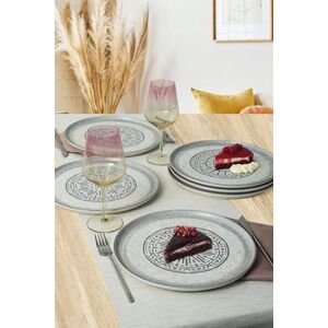 Imagine Set platouri servire, Hermia, 275KRM2165, Antibacterian, Alb mat