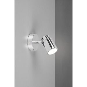 Imagine Aplica de perete Angelo, TRIO, 10.5x9x15.5 cm, 5W, 1x GU10, metal, argintiu