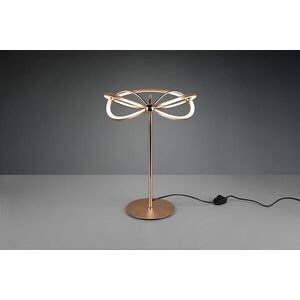 Imagine Lampa de masa Charivari, TRIO, 41x50 cm, 26W, 1x SMD LED, metal, bronz mat