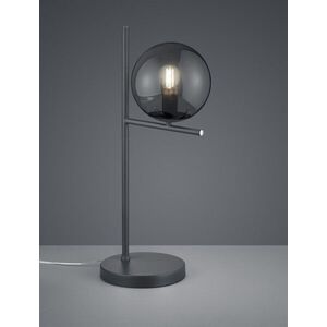 Imagine Lampa de masa Pure, TRIO, 18x52 cm, 28W, 1x E14, metal, antracit