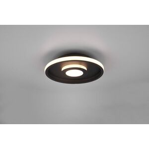 Imagine Plafoniera Ascari, TRIO, 30x6.8 cm, 28W, 1x SMD, metal, negru mat