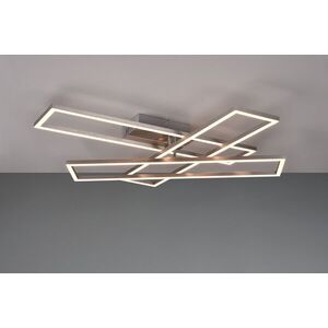 Imagine Plafoniera Corso, RL, 66x60x10 cm, 36W, 1x SMD, metal, nichel mat