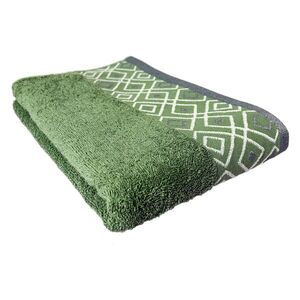 Imagine Prosop de baie Diamond, ET 2000 IMPEX, 70x130 cm, bumbac, verde
