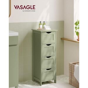 Imagine Dulap pentru baie, Vasaghle, Modern Style, 30x30x82 cm, MDF, verde