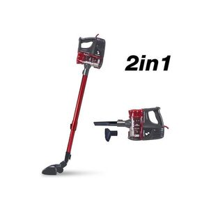Imagine Aspirator vertical 2 in 1, Beper, P202ASP001, 600 W, rosu/negru