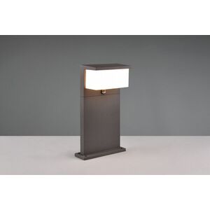Imagine Lampadar de exterior cu senzor Nestos, TRIO, 26x45 cm, 13W, 1x SMD, aluminiu, antracit
