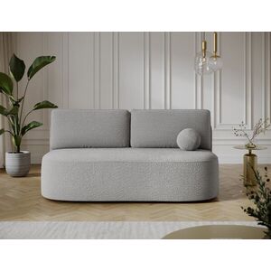 Imagine Canapea extensibila 2 locuri ELTAP, Lilana, 193x96x93 cm, lemn/poliester, gri