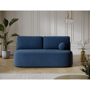 Imagine Canapea extensibila 2 locuri ELTAP, Lilana, 193x96x93 cm, lemn/poliester, albastru