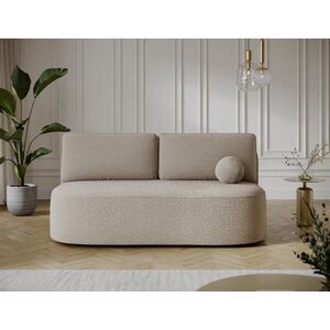 Imagine Canapea extensibila 2 locuri ELTAP, Lilana, 193x96x93 cm, lemn/poliester, bej