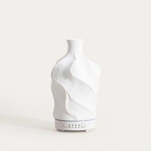 Imagine Difuzor electric de parfum Narave, Homla, 9.2x17.2 cm, 100 ml, ceramica, alb