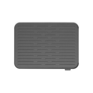 Imagine Scurgator vase, Brabantia, SinkSide, 32.5x43.8x0.9 cm, silicon, gri inchis