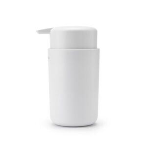 Imagine Dispenser sapun lichid, Brabantia, White, 9.2x7.6x14.3 cm, 250 ml, polipropilena, alb
