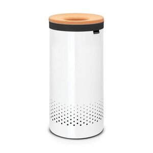 Imagine Cos de rufe, Brabantia, White Cork, 35 L, 30x30x63.5 cm, otel/pluta, alb