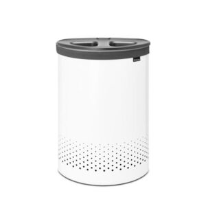 Imagine Cos de rufe, Brabantia, White Selector, 55 L, 29x45x63 cm, otel, alb