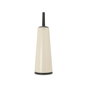 Imagine Perie de toaleta cu suport, Brabantia, ReNew, 12x12x42 cm, otel, bej