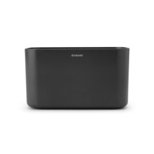 Imagine Organizator pentru accesorii baie, Brabantia, Caddy Dark Grey, 19.7x9.8x11 cm, polipropilena, gri inchis