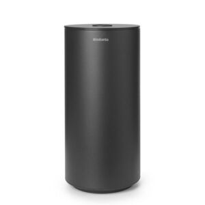 Imagine Suport role rezerva hartie igienica, Brabantia, MindSet Infinite Grey, 15.1x13.7x30 cm, otel, gri