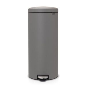 Imagine Cos de gunoi cu pedala, Brabantia, NewIcon, 30 L, 38x29.3x67.9 cm, otel, gri