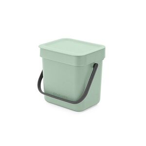 Imagine Cos de gunoi, Brabantia, Sort&Go, 3 L, 13.9x18.8x18.1 cm, polipropilena, verde jad