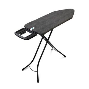 Imagine Masa de calcat, Brabantia C, Denim Black, 124x45 cm, 7 pozitii de reglare, otel/bumbac, negru denim