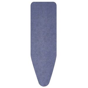 Imagine Husa pentru masa de calcat, Brabantia C, Denim Blue, 124x45 cm, 8 mm spuma, bumbac, albastru denim