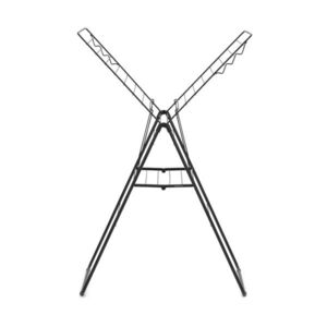 Imagine Uscator de rufe, Brabantia, Hangon Matt, 20 m capacitate de uscare, otel, negru mat
