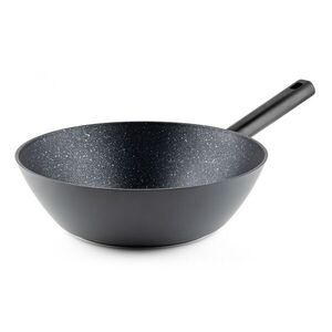Imagine Tigaie Wok Regina, Luigi Ferrero, 30x9 cm, aluminiu forjat