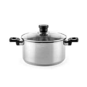 Imagine Oala cu capac Sophia, Luigi Ferrero, 20x11 cm, 3.2 L, inox