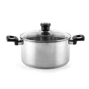 Imagine Oala cu capac Sophia, Luigi Ferrero, 24x13 cm, 5.4 L, inox