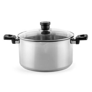 Imagine Oala cu capac Sophia, Luigi Ferrero, 26x14 cm, 7 L, inox