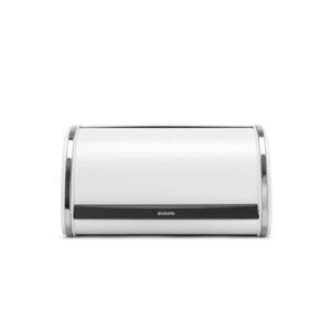 Imagine Cutie pentru paine, Brabantia, Roll Top, 31.6x26.5x17.3 cm, otel, alb