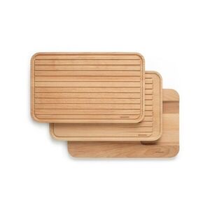Imagine Set 3 tocatoare, Brabantia, Profile, 40x25x6 cm, lemn, natural