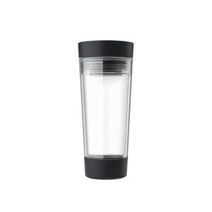 Imagine Cana termos pentru ceai, Brabantia, Make&Take, 8.4x20.1 cm, 360 ml, plastic, gri inchis