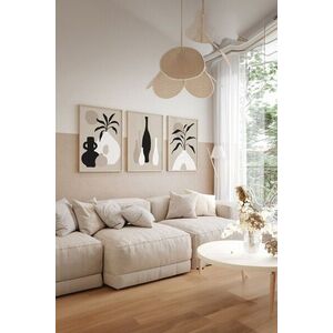 Imagine Set 3 tablouri decorative, Artsycllct40, MDF, Multicolor