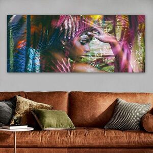 Imagine Tablou decorativ, YTY1109451110_50120, Rama din lemn (grosime 3 cm), Multicolor