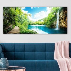 Imagine Tablou decorativ, YTY69815398_50120, Rama din lemn (grosime 3 cm), Multicolor