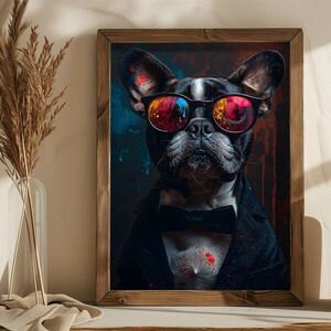 Imagine Tablou decorativ, AI191, Cadru: 100% MOLID, Multicolor