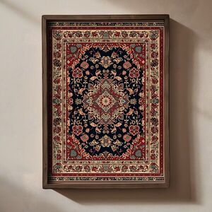 Imagine Tablou decorativ, TUN082-XL, Lemn, Multicolor