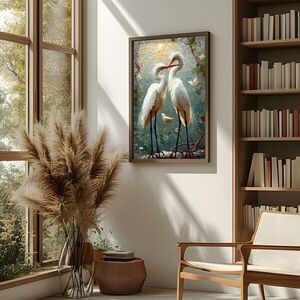 Imagine Tablou decorativ, AI127, Cadru: 100% MOLID, Multicolor